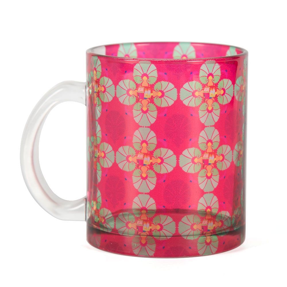 Kitsch Kalaeidoscope Glass Mug
