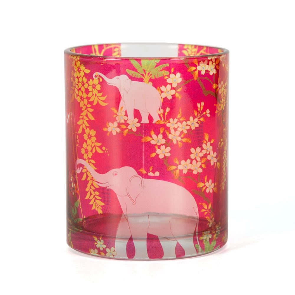 Scarlet Tusk Glass Mug