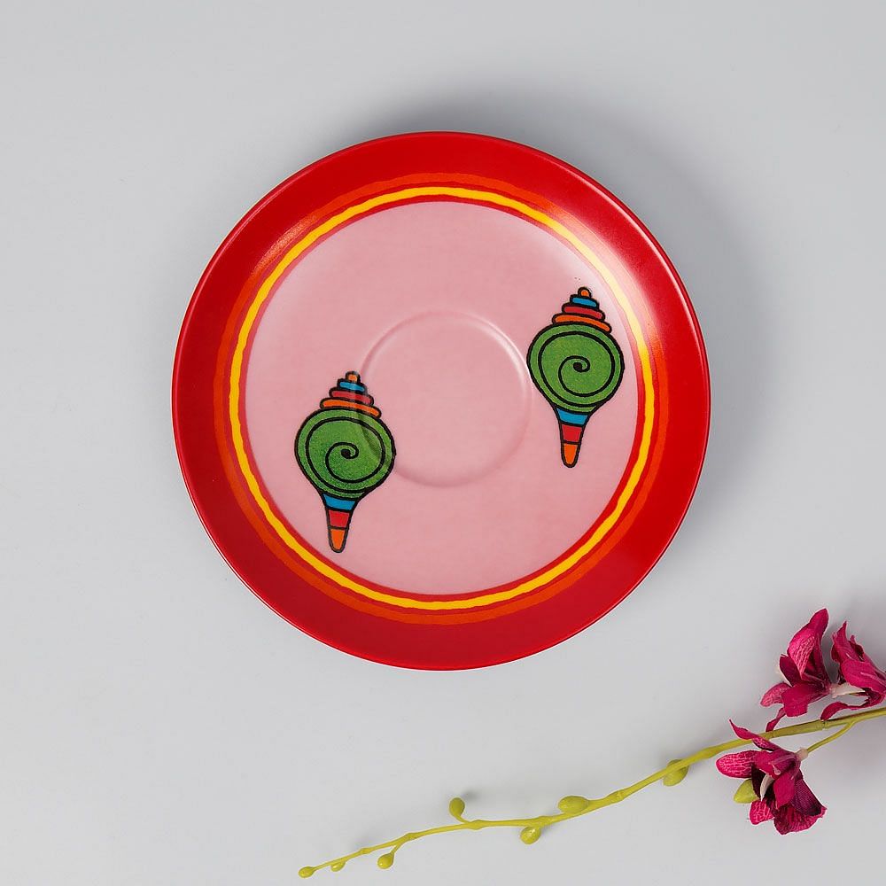 Floral Ambush Cup and Saucer