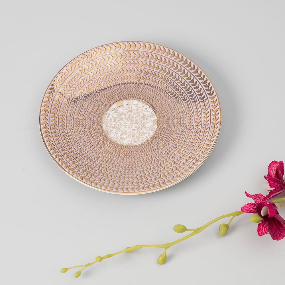 Marigold Infinity Cup and Saucer