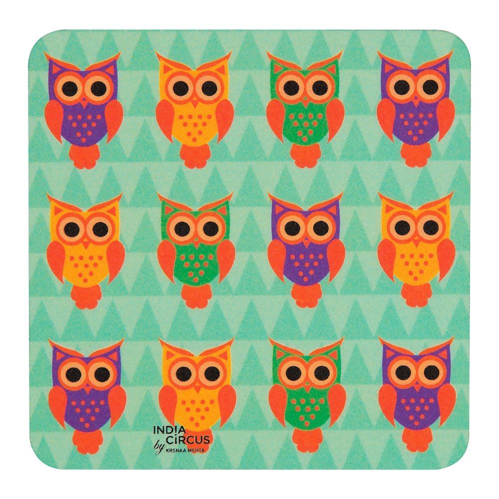 Disco Hedwig PVC Coaster - (Set of 6)