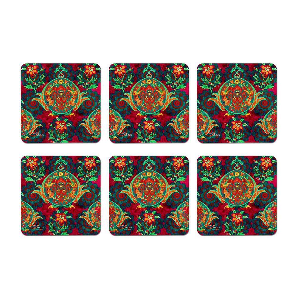 Vintage Treasure MDF Coaster - (Set of 6)