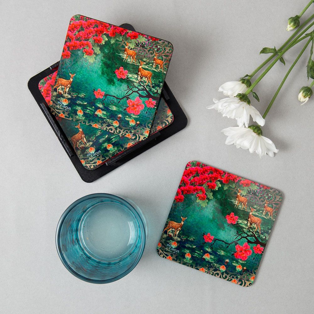 Garden of ShangriLa MDF Coaster - (Set of 6)