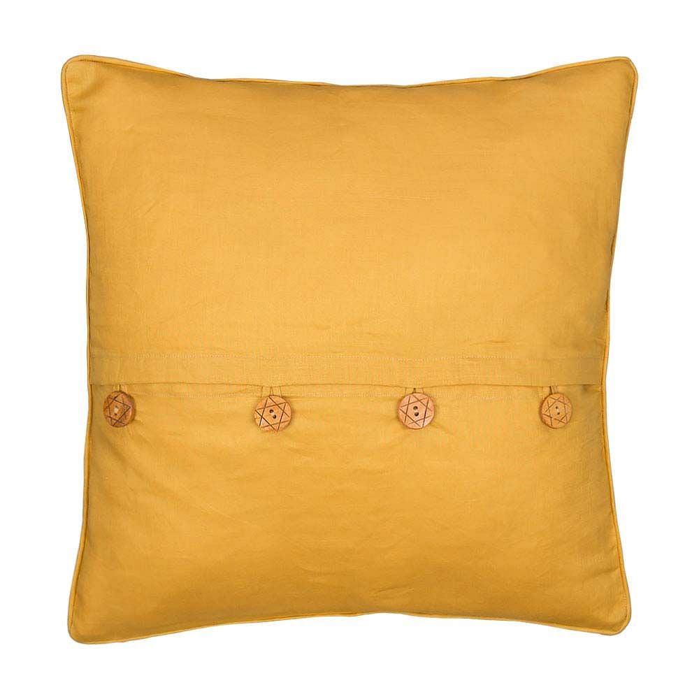 Feathers of Twilight Linen Cushion Cover