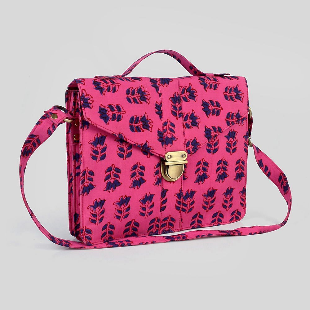 Fuchsia Fantasy Sling Bag
