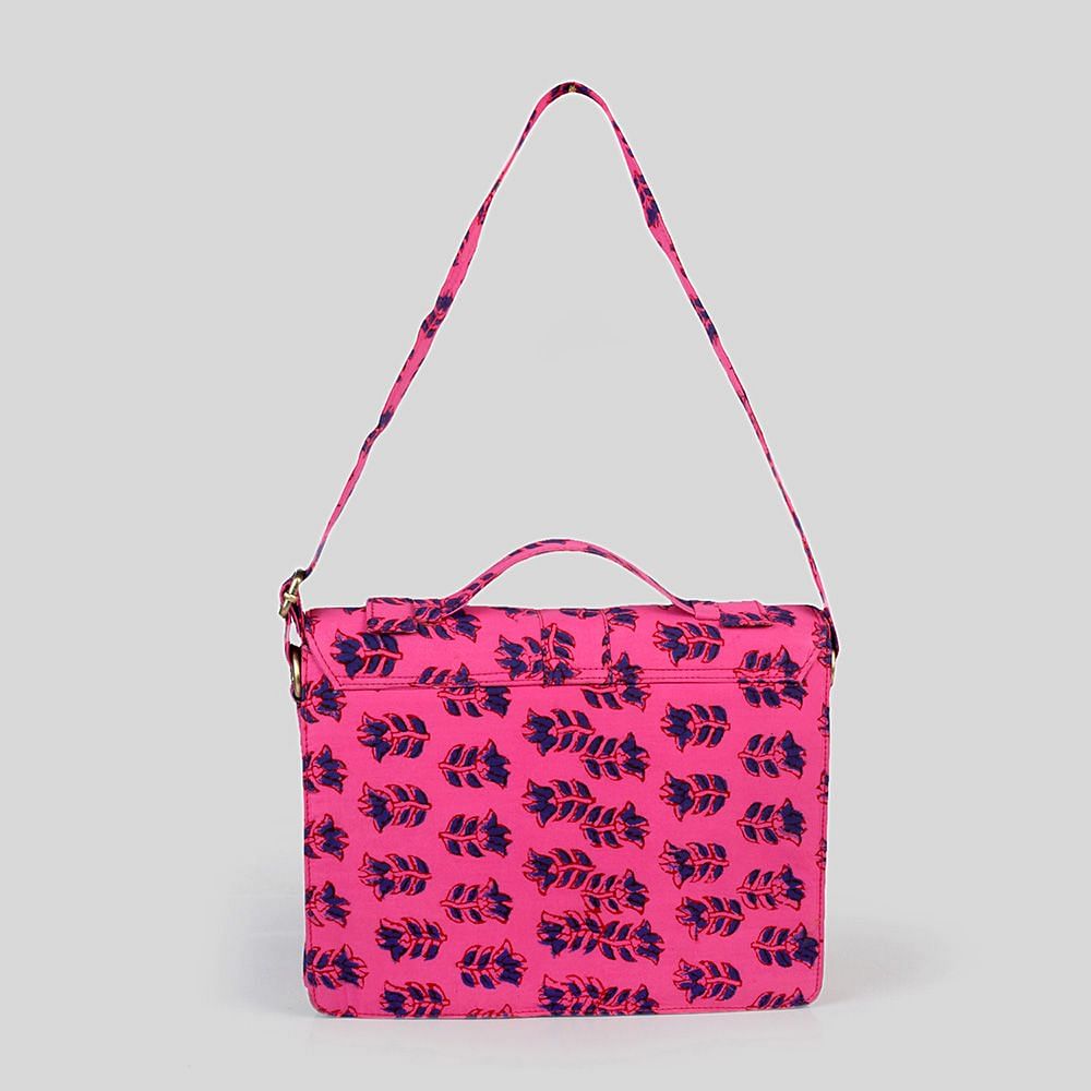 Fuchsia Fantasy Sling Bag