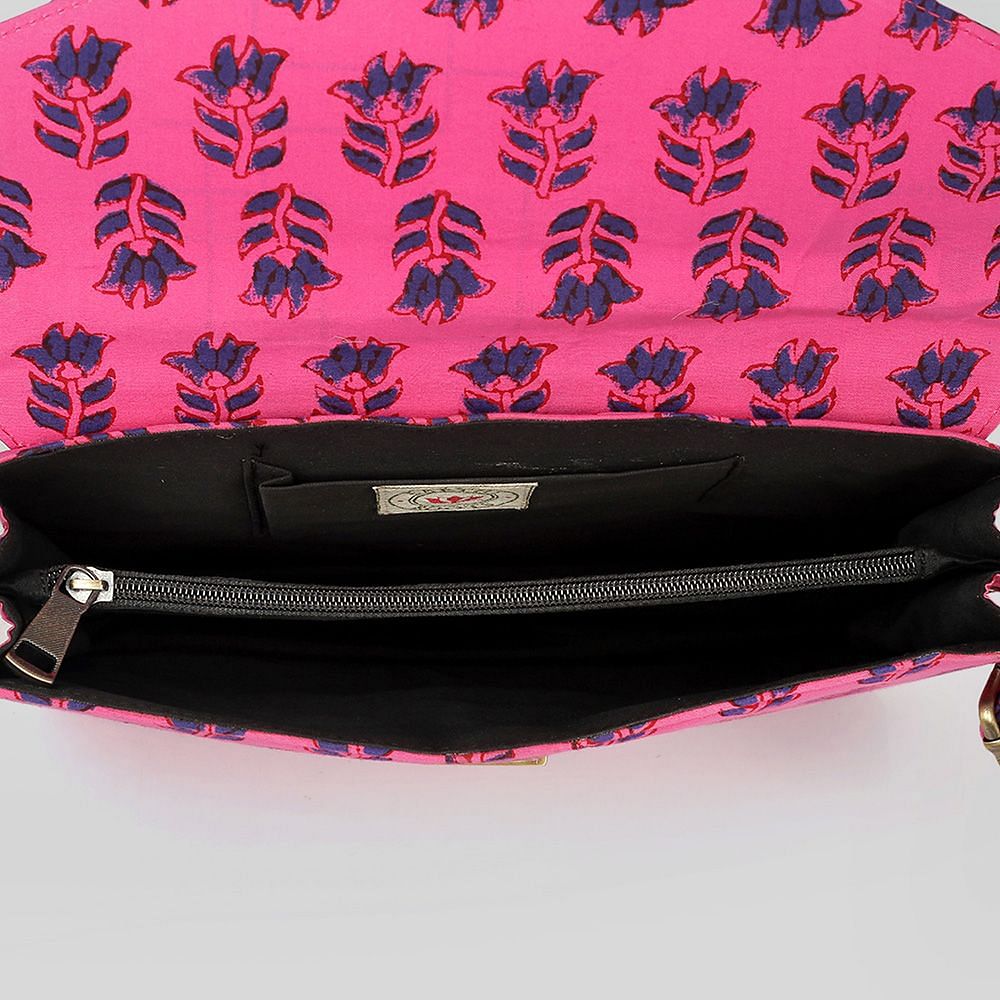 Fuchsia Fantasy Sling Bag