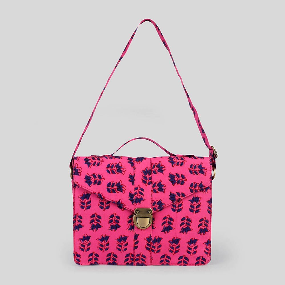 Fuchsia Fantasy Sling Bag