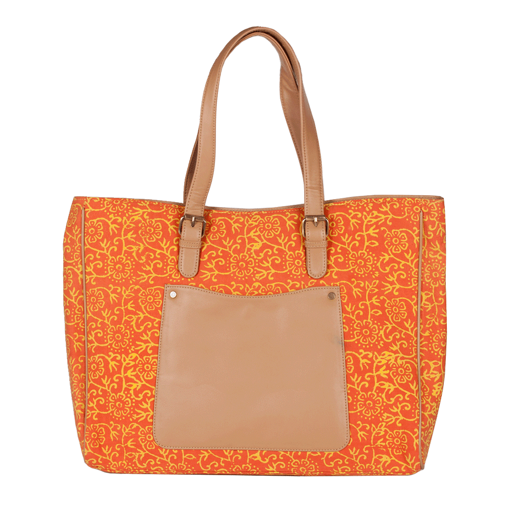 Floral Impressions Tote