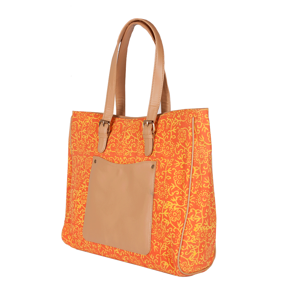 Floral Impressions Tote