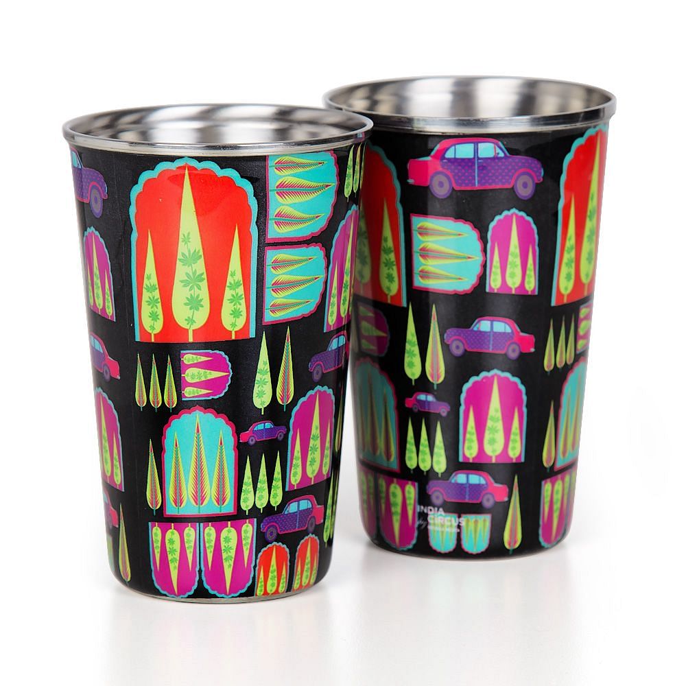 Call of the Conifers Steel Tumbler (Set of 2)