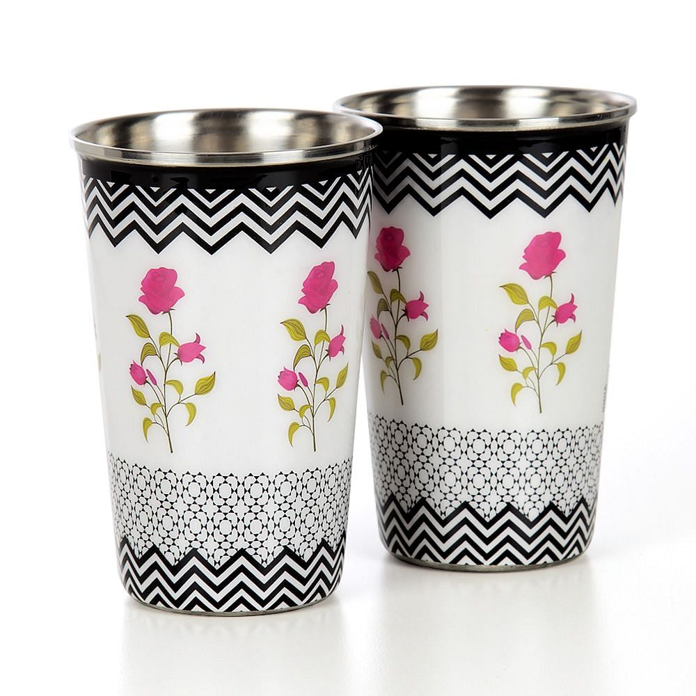 Chevron Insignia Steel Tumbler (Set of 2)