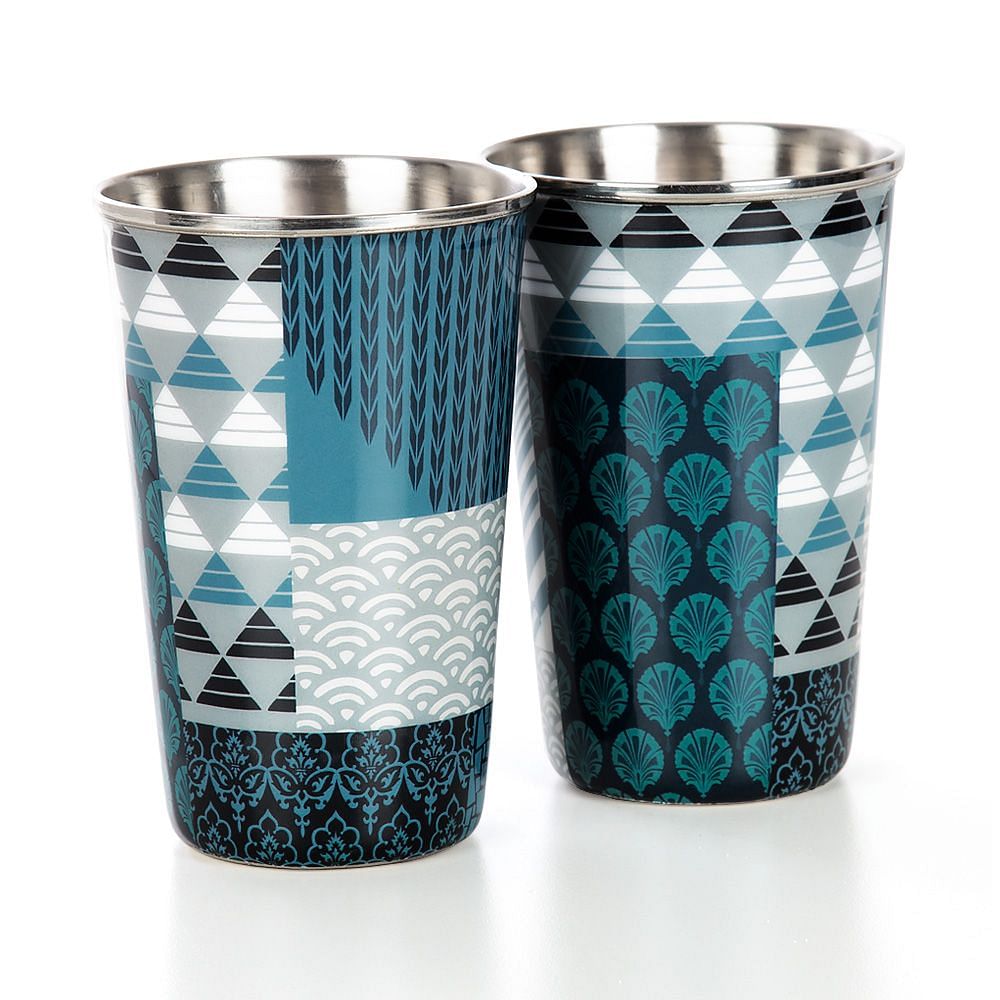 Design Assembly Steel Tumbler (Set of 2)