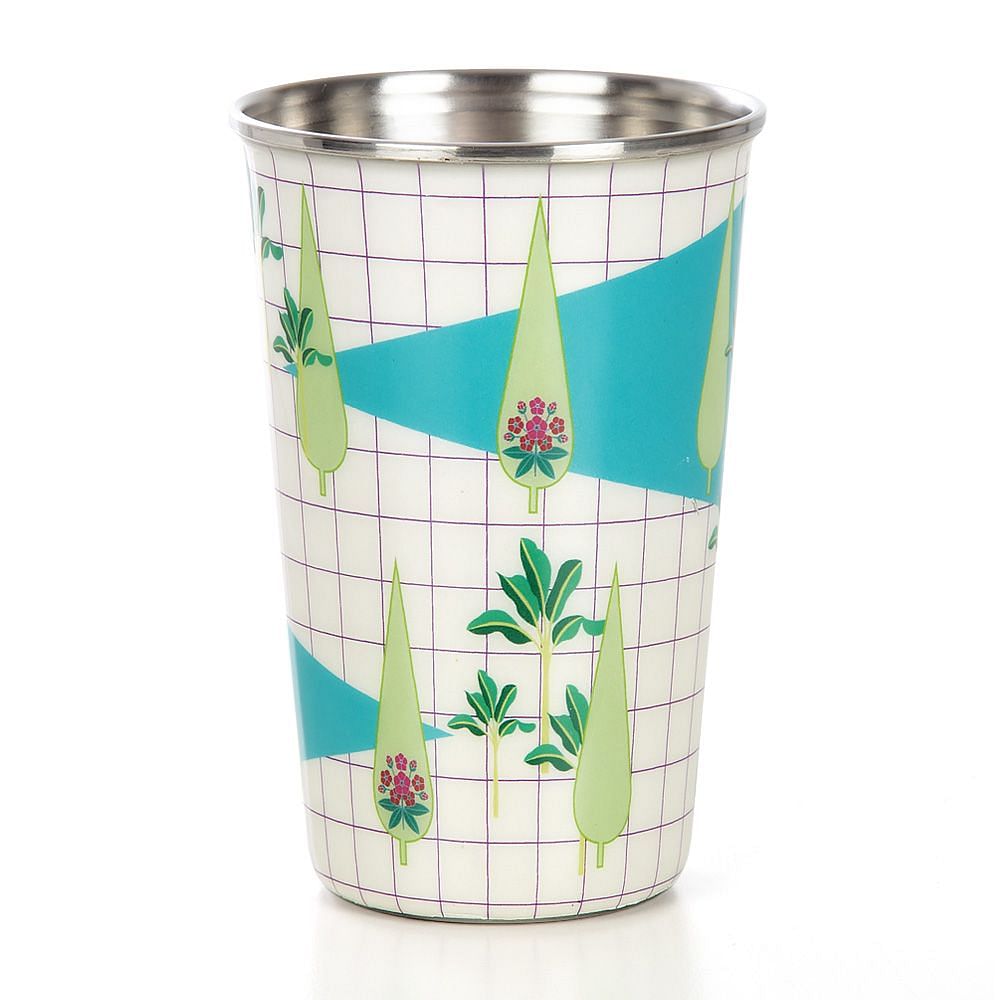 Confiers on a Graph Steel Tumbler (Set of 2)