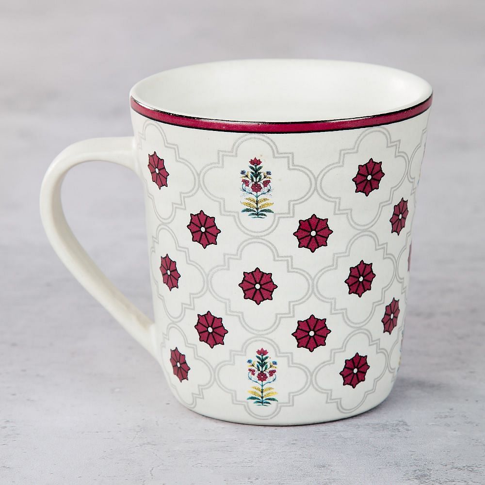 Floral Lattice Mug