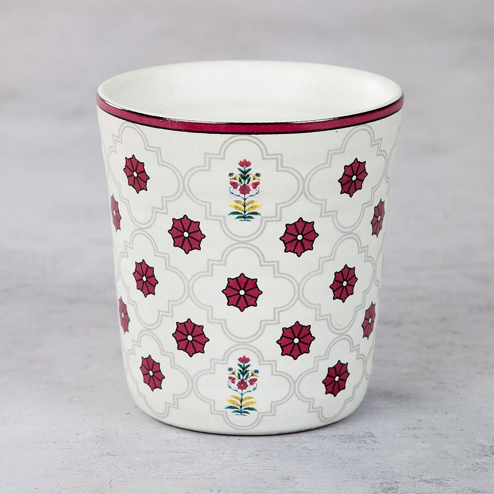 Floral Lattice Mug