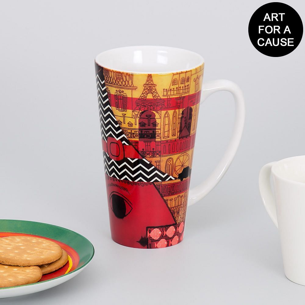 Raging Rouge Gateway Conical Mug