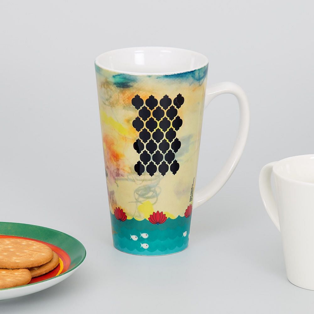 Ocean of Embers Conical Mug