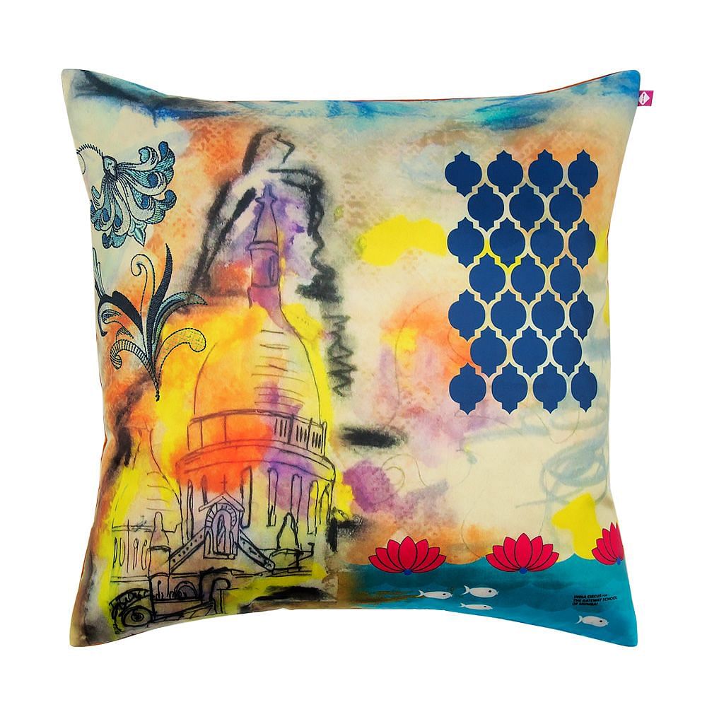 Ocean of Embers Gateway Blended Taf Slik Cushion Cover