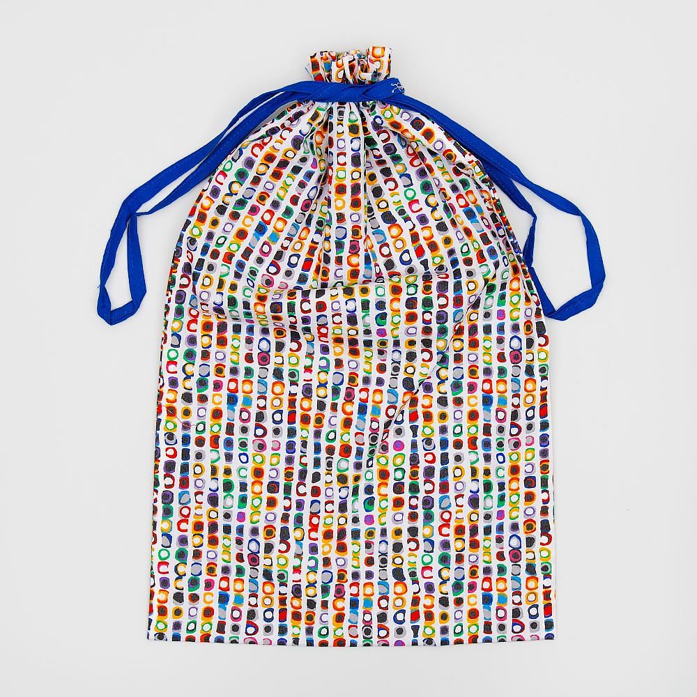 Opalescent Aura Drawstring Bag