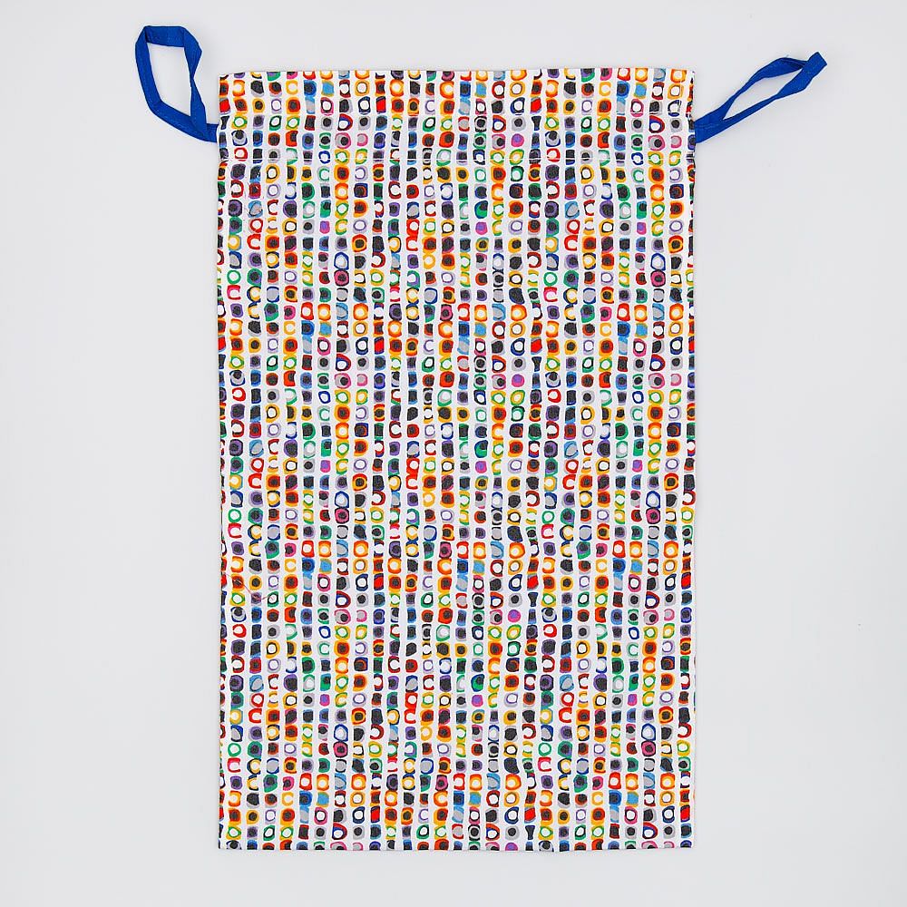 Opalescent Aura Drawstring Bag