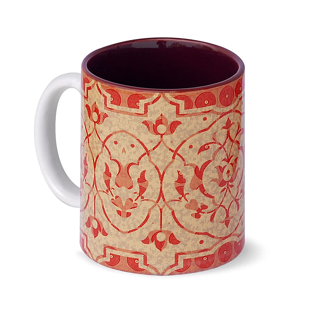 Elegant Carving Mug