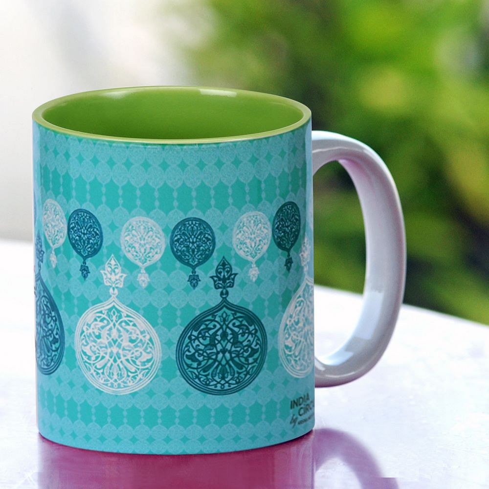 Carved Circles Mug