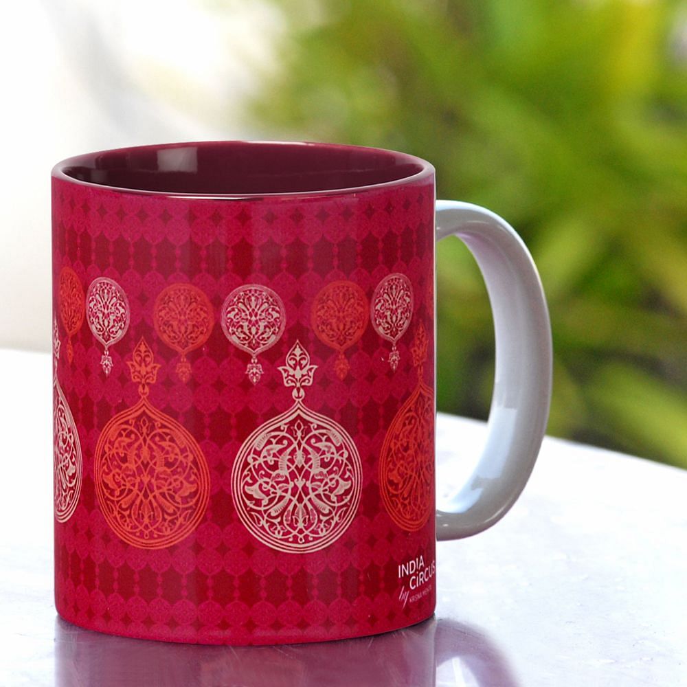 Carved Circles Mug