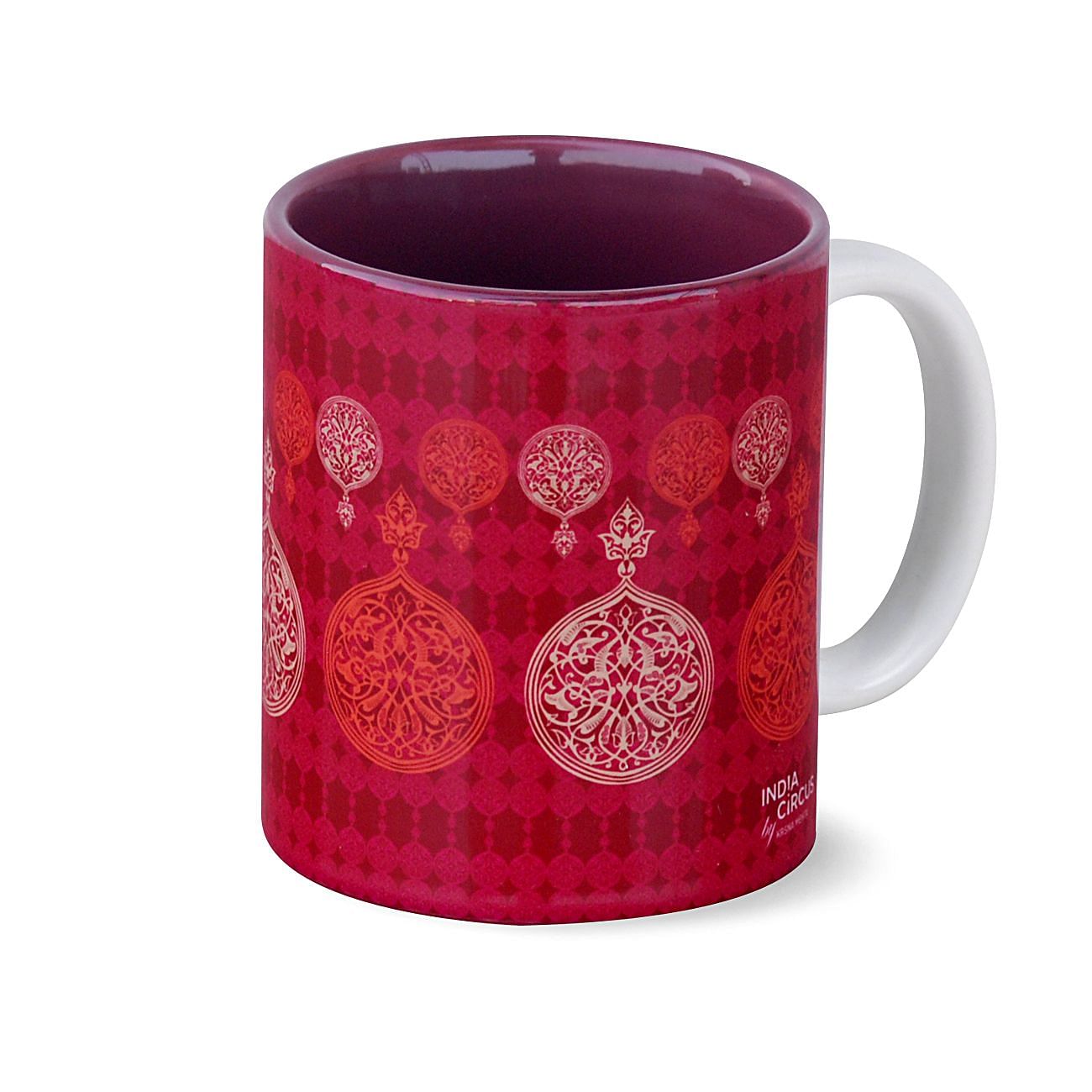 Carved Circles Mug