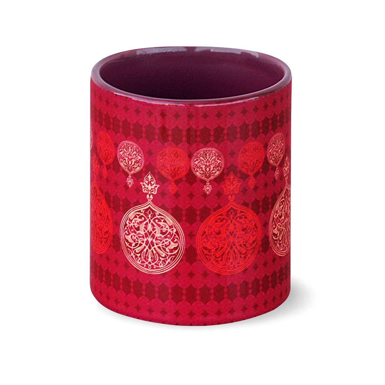 Carved Circles Mug