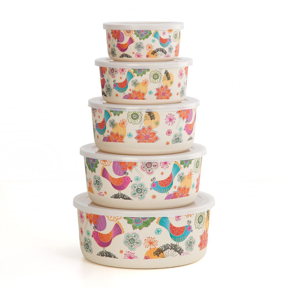 Garden of Eden Bamboo Container Set