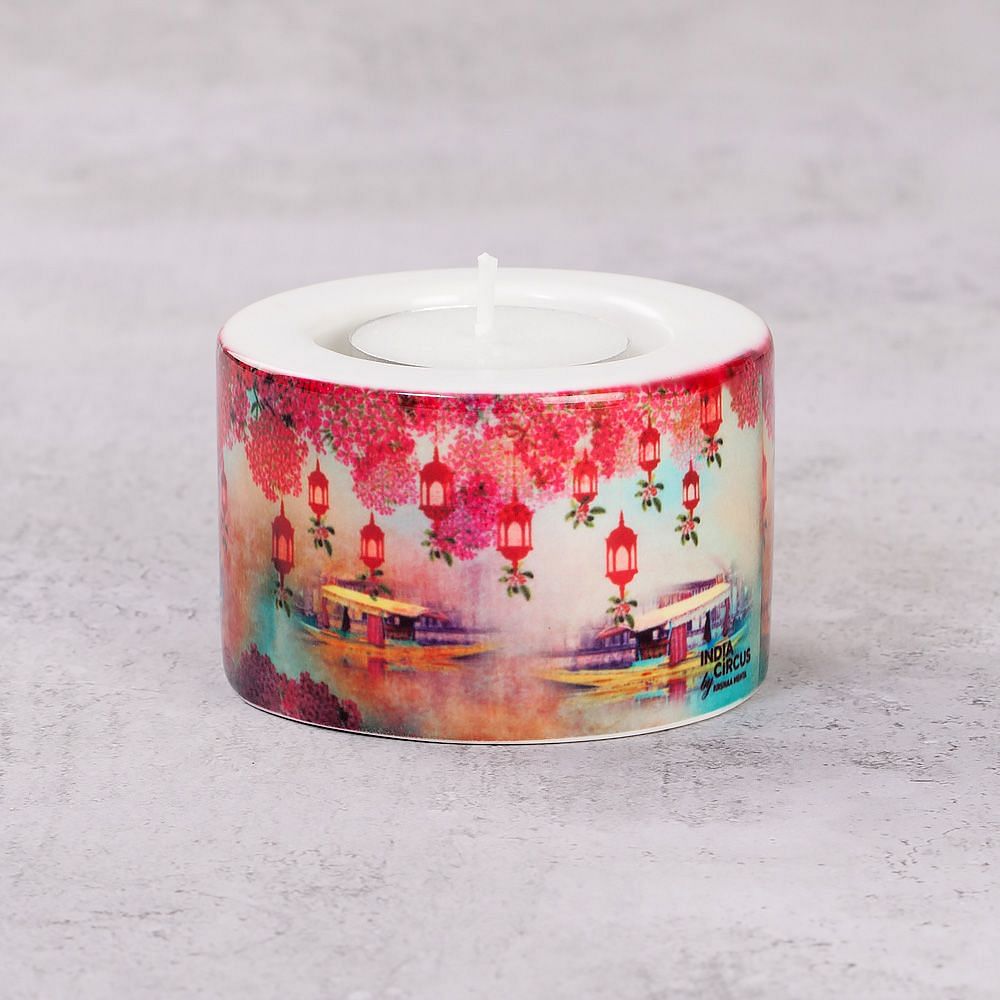 Scarlet Shadows Tea Light Holder