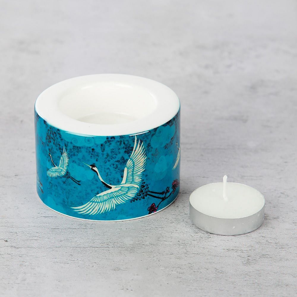 Legend of the Cranes Tea Light Holder