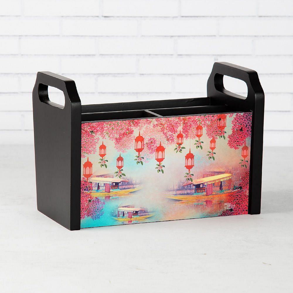 Scarlet Shadows Desk Organizer