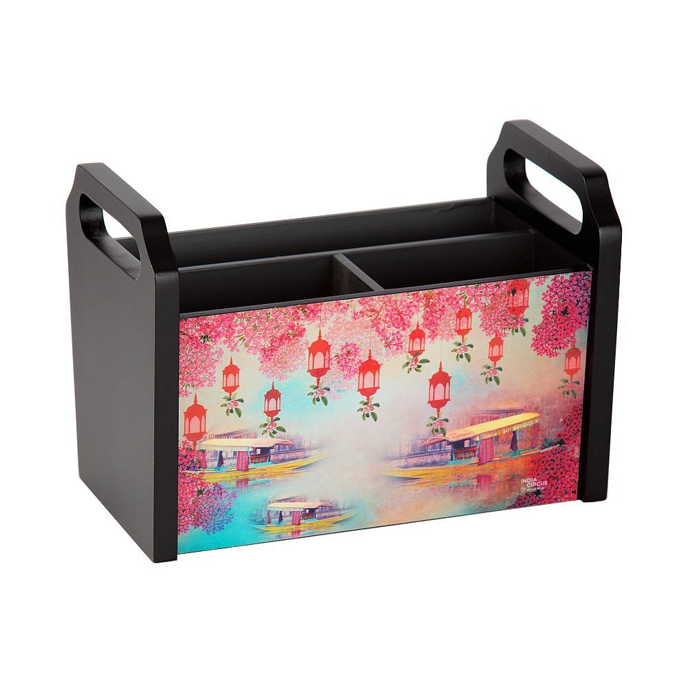 Scarlet Shadows Desk Organizer