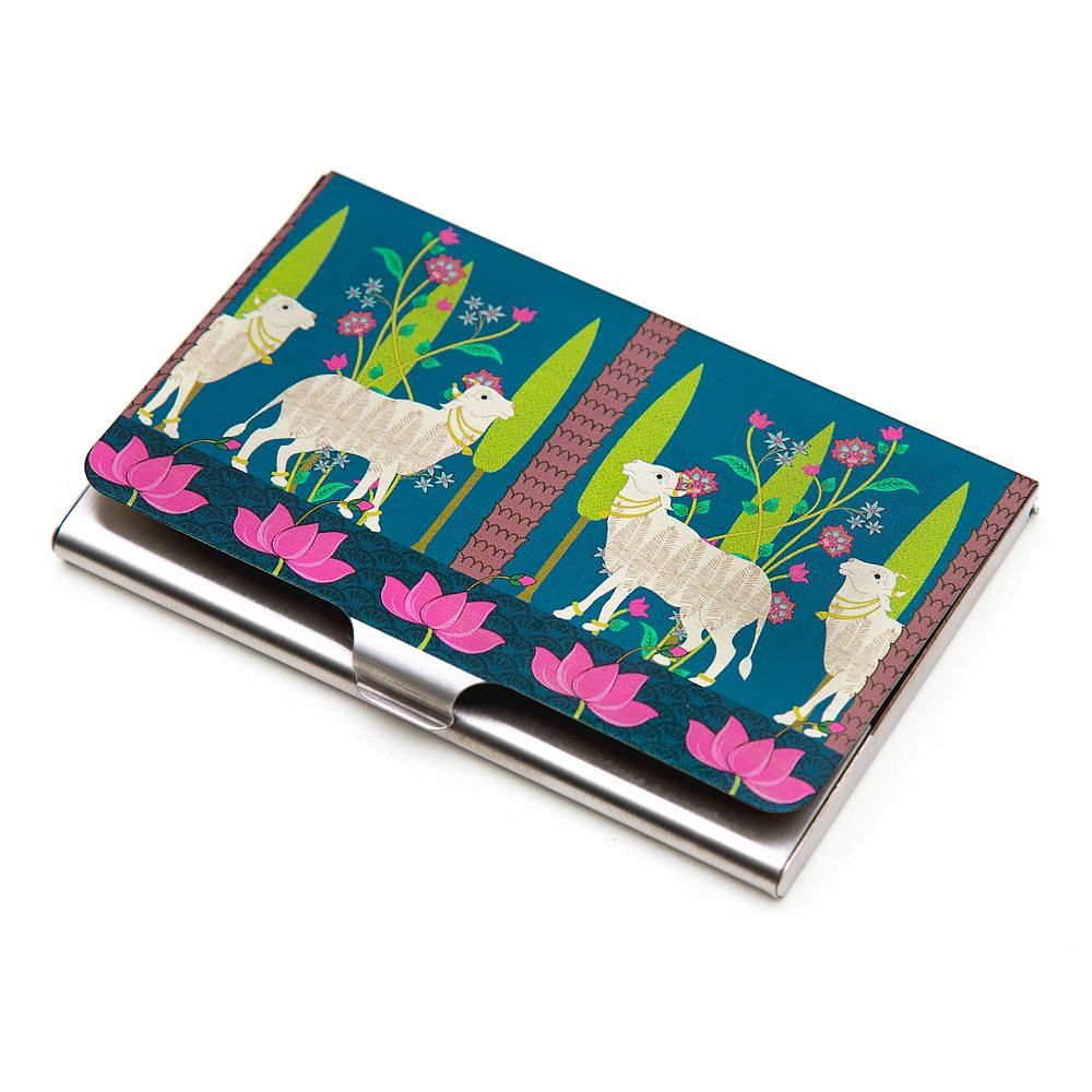 Herd of Arecacea Visiting Card Holders