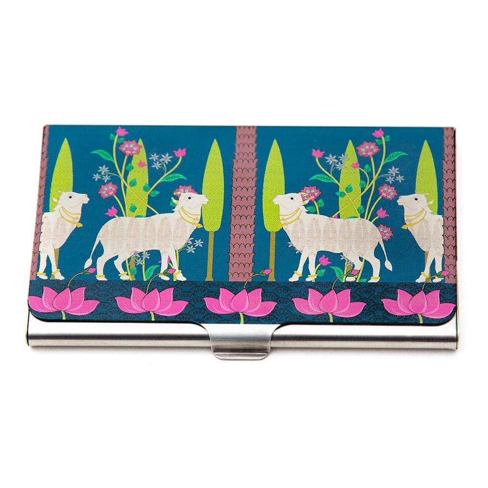 Herd of Arecacea Visiting Card Holders