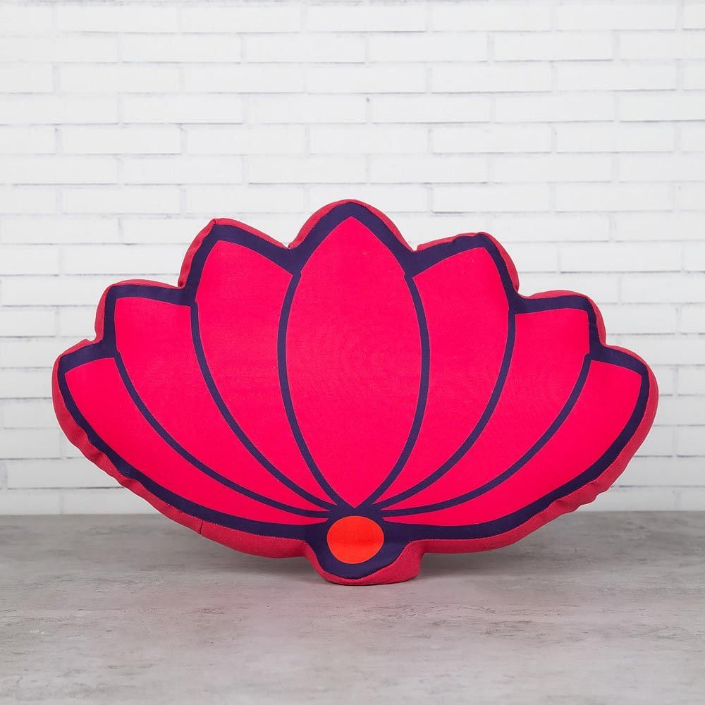 Lotus Opus Shaped Cushion