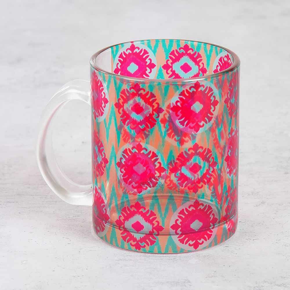 Hummingbird Heartbeat Glass Mug
