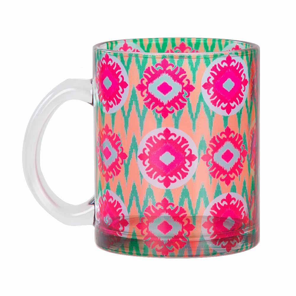 Hummingbird Heartbeat Glass Mug