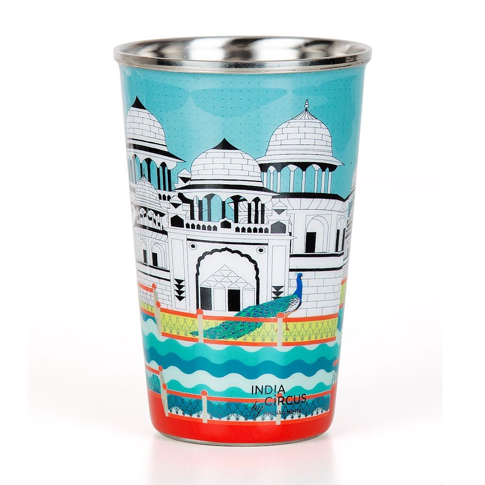 Castle of Living Water Steel Tumbler (Set of 2)