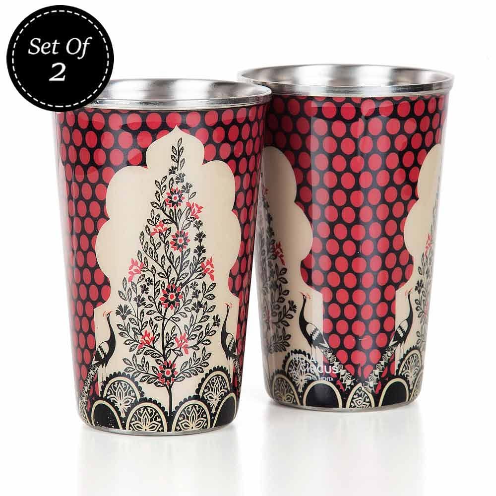 Tree of Dreams Steel Tumbler (Set of 2)