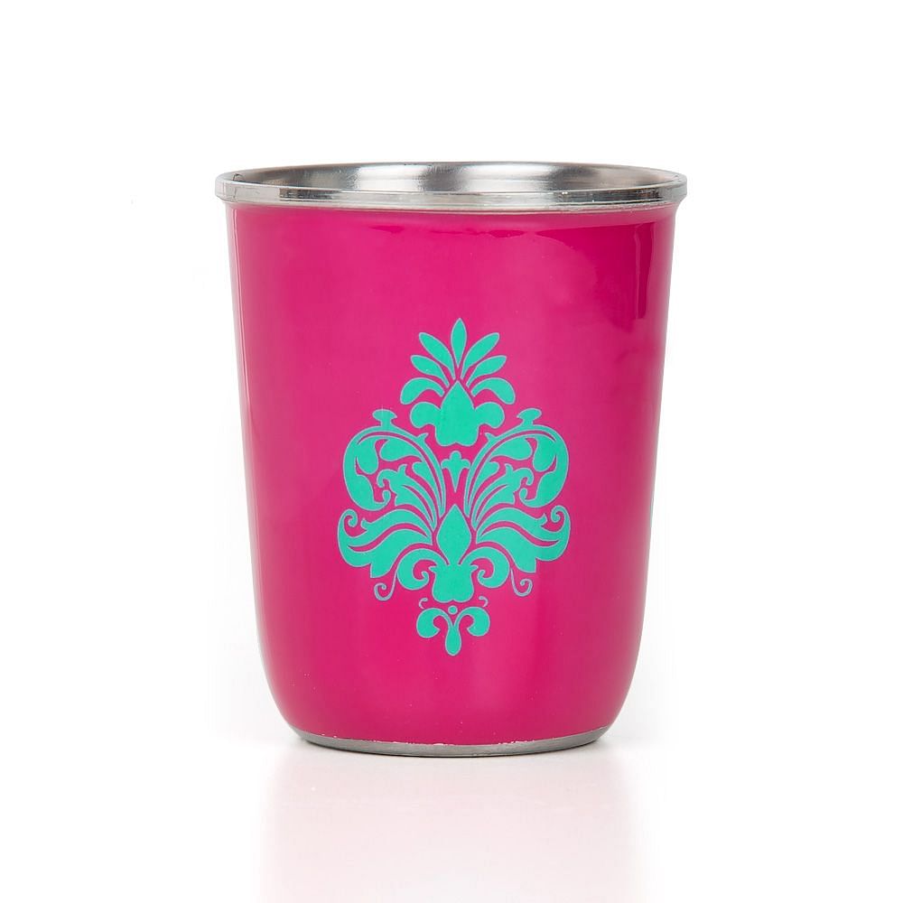 Floral Blossom Small Steel Tumbler (Set of 2)