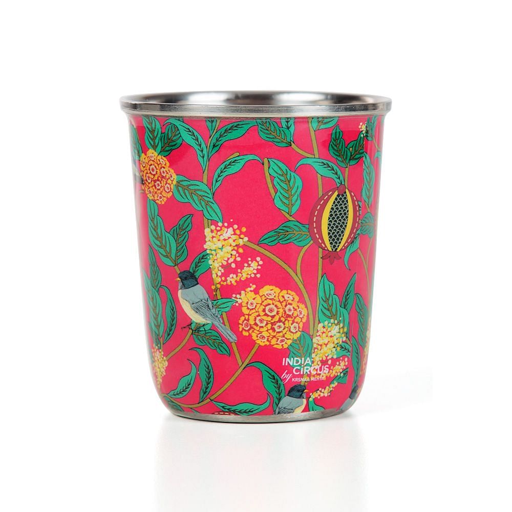 Flights of Vivers Small Steel Tumbler (Set of 2)
