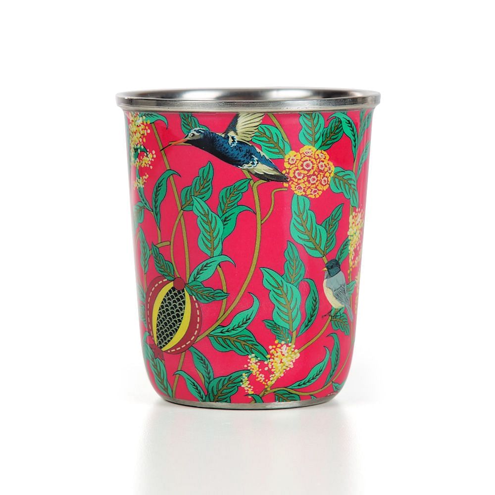 Flights of Vivers Small Steel Tumbler (Set of 2)