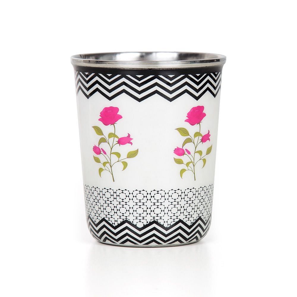 Chevron Insignia Small Steel Tumbler (Set of 2)
