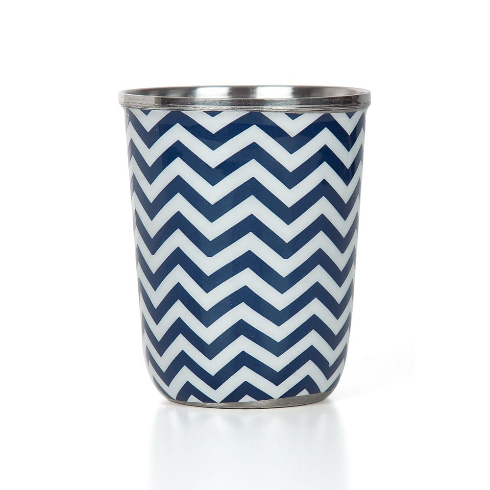 Chevron Melavo Small Steel Tumbler (Set of 2)