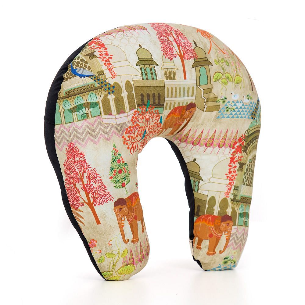 Mughal Treasures Neck Pillow