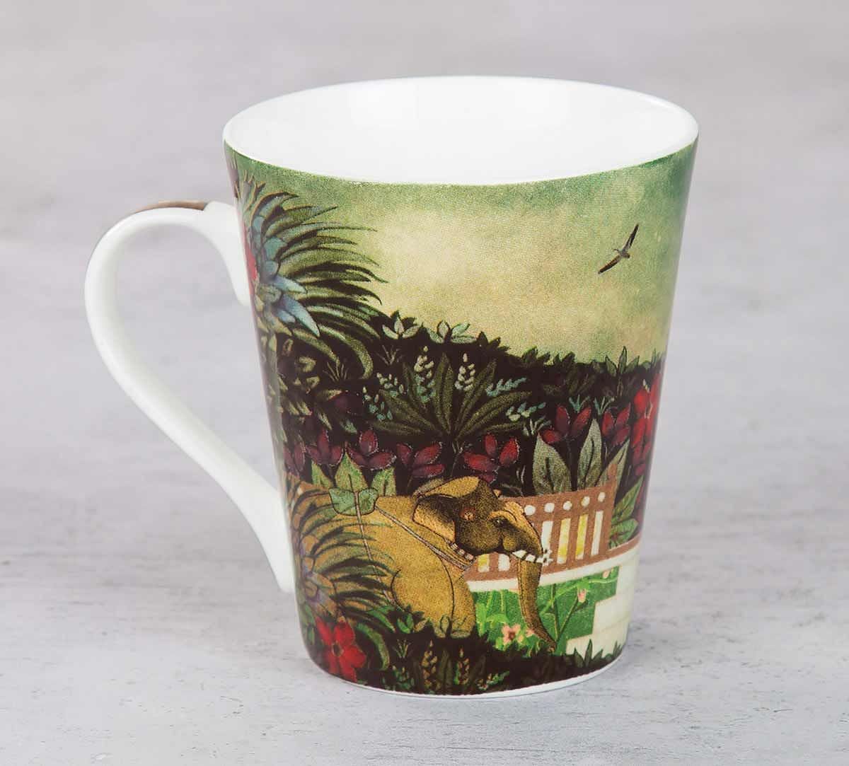 Floors of Flourish Bone China Mug