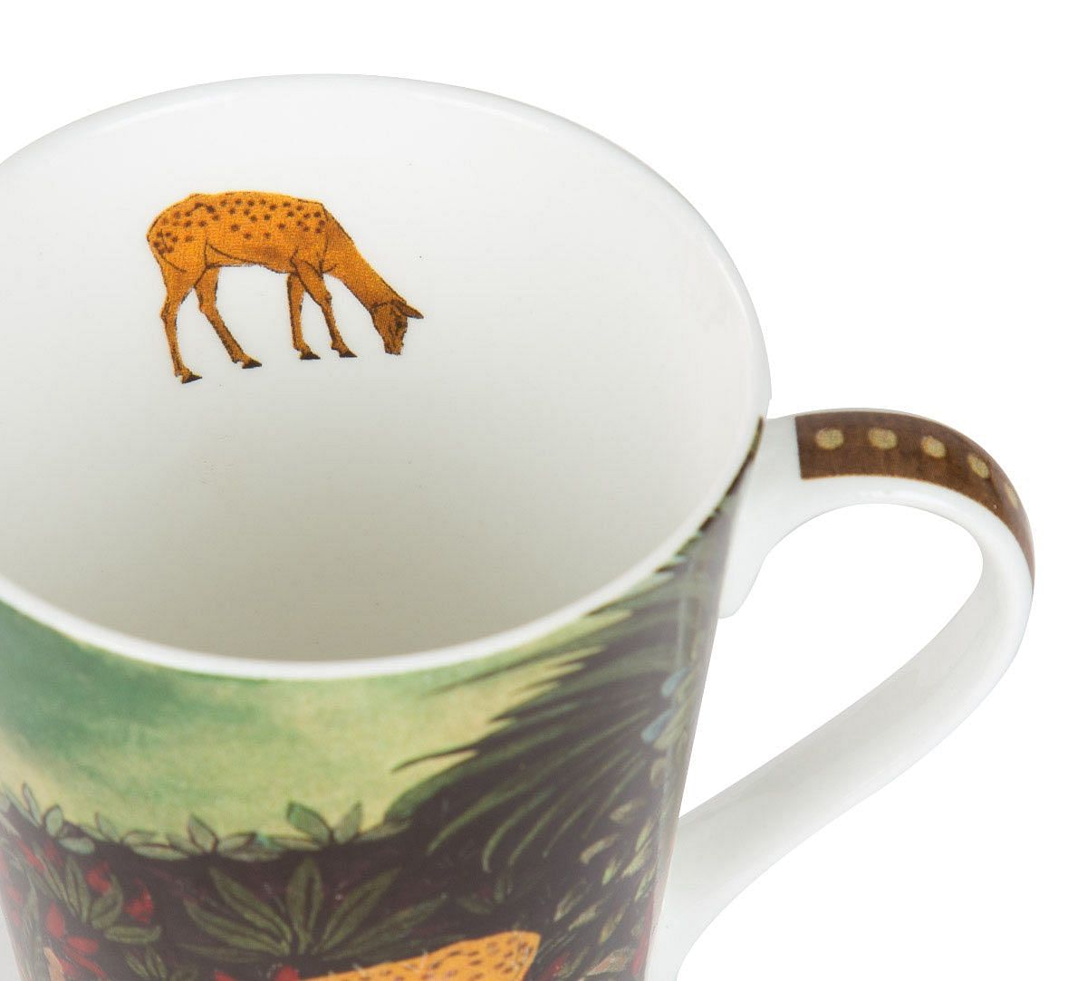 Floors of Flourish Bone China Mug
